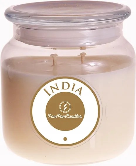 PomPom Szója illatgyertya Nagy India