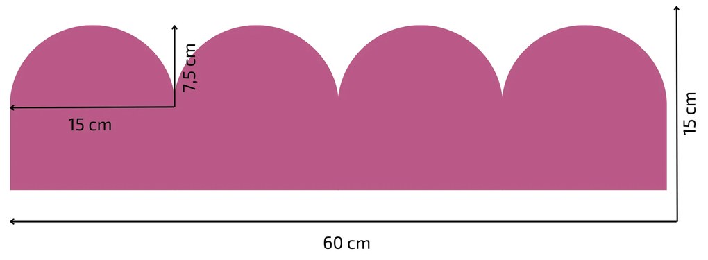 PIPPER. Textil öntapadó tapéta - Mini Ív - Candy rózsaszín színű Szín: Sápadt