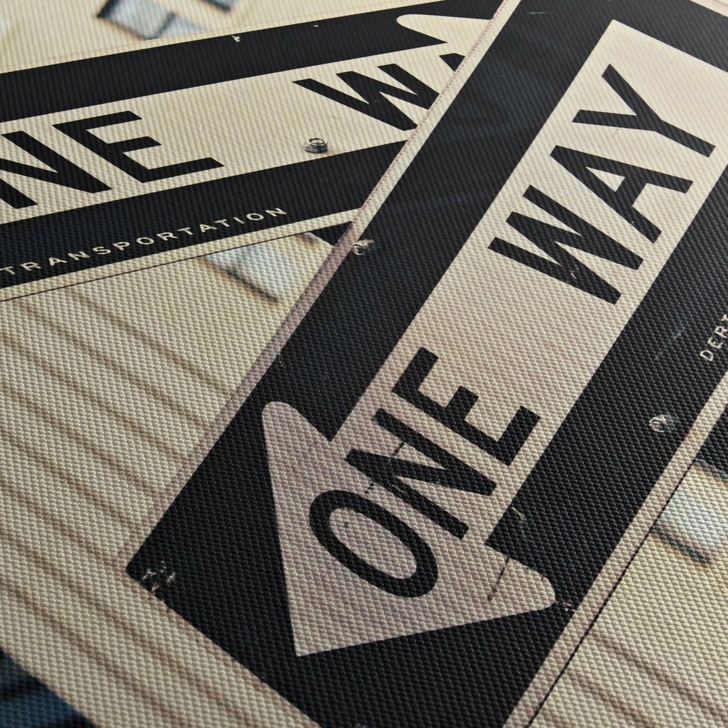 Kép - New York ONE WAY (70x50 cm)