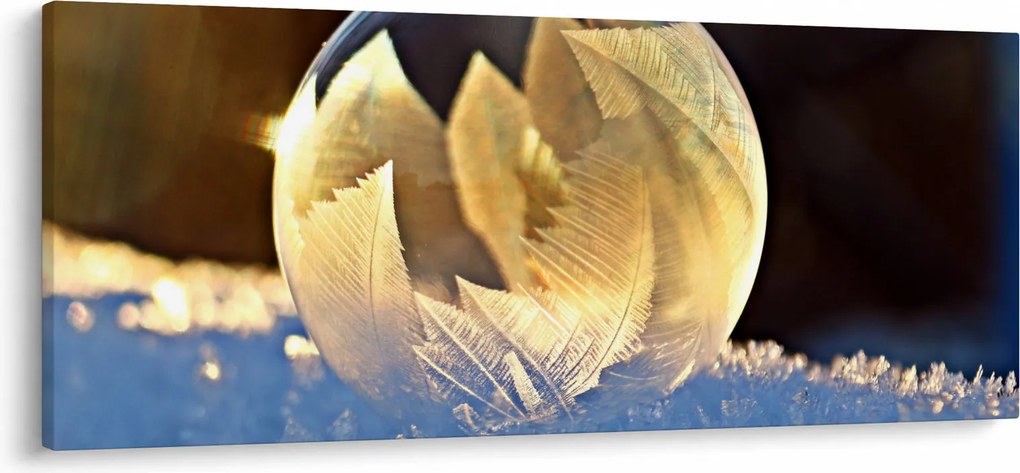 Kép - fagyott buborékok (120x50 cm)