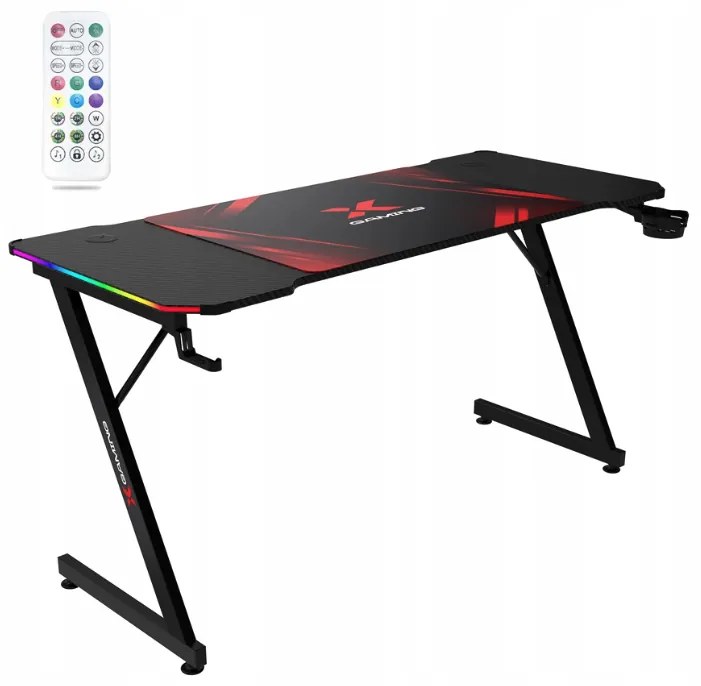 Xgaming Xpro1 RGB játékasztal + egérpad