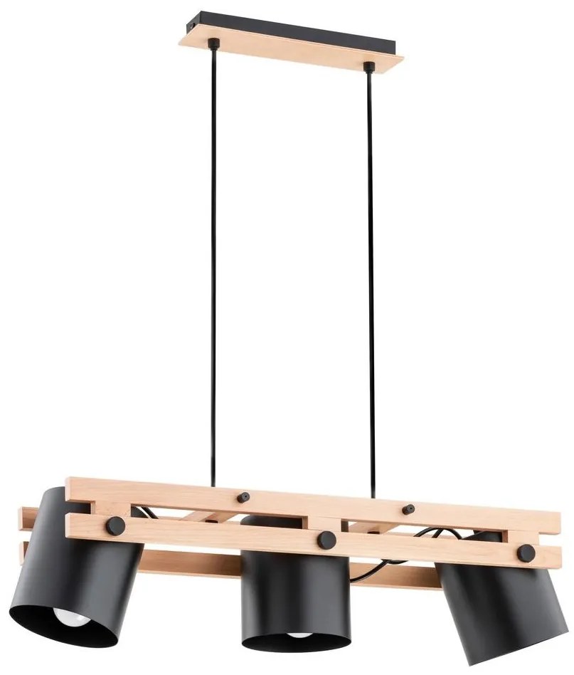 Csillár zsinóron HAROM 3xE27/60W/230V