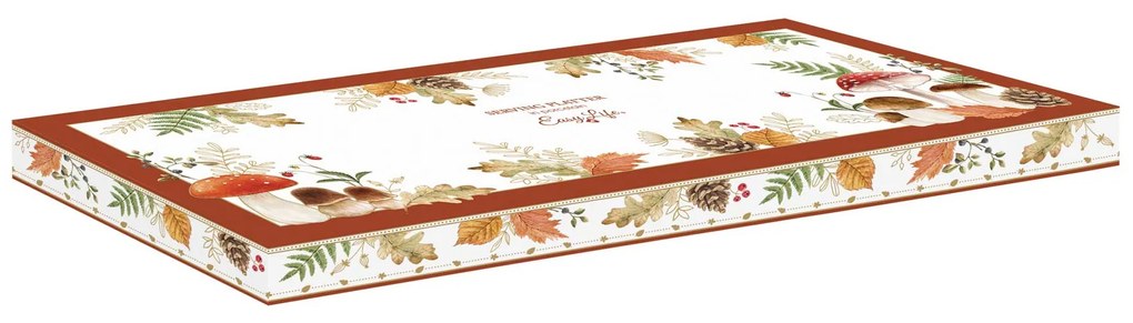 Őszi porcelán kínáló tál díszdobozban Autumn Breeze