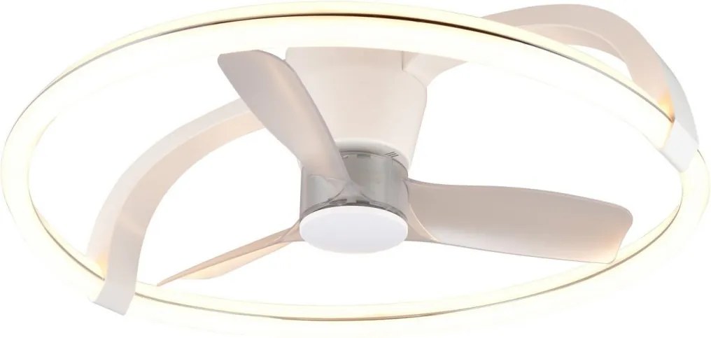 TRIO R64262131 STOCKHOLM Ventilátoros lámpa Fehér LED IP20