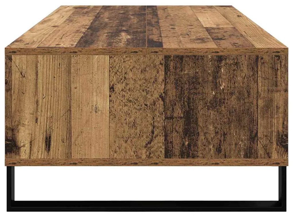 vidaXL Dohányzóasztal Öreg fa 104 x 60 x 35 cm Faanyag