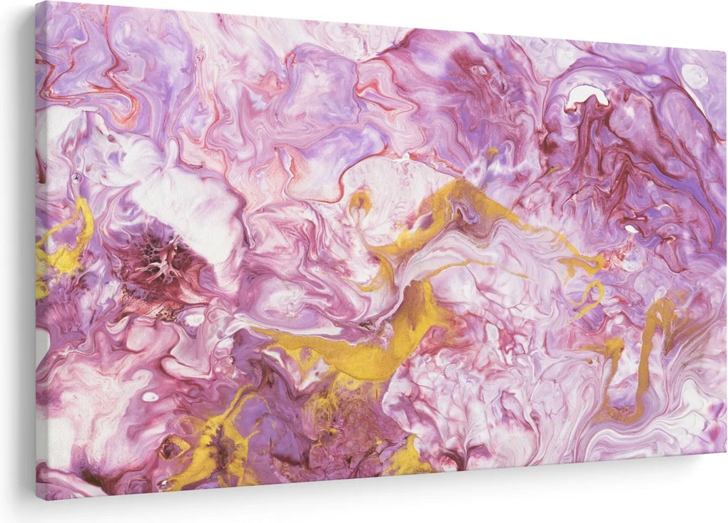 Kép - Rózsaszín absztrakció (90x60 cm)