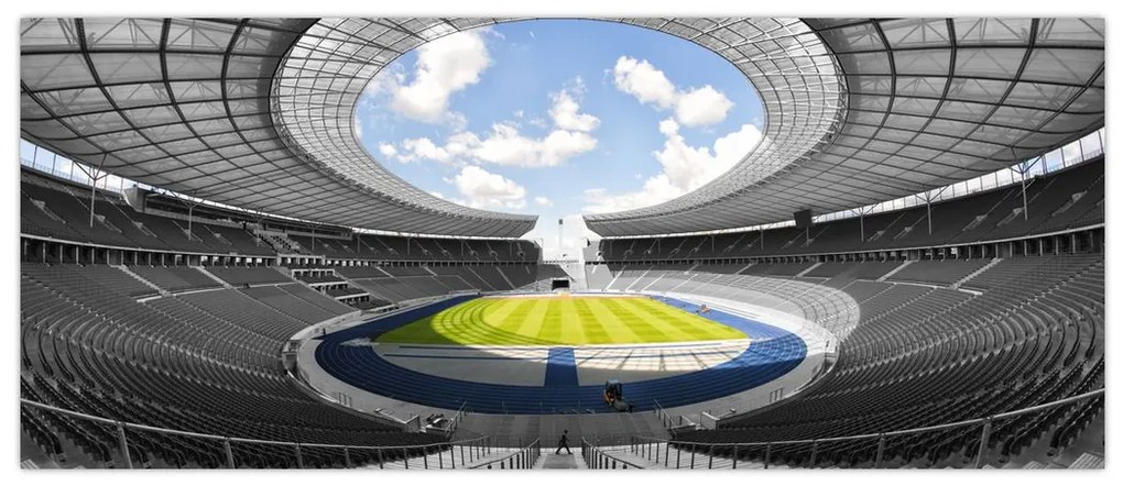 Kép - futballstadion (120x50 cm)