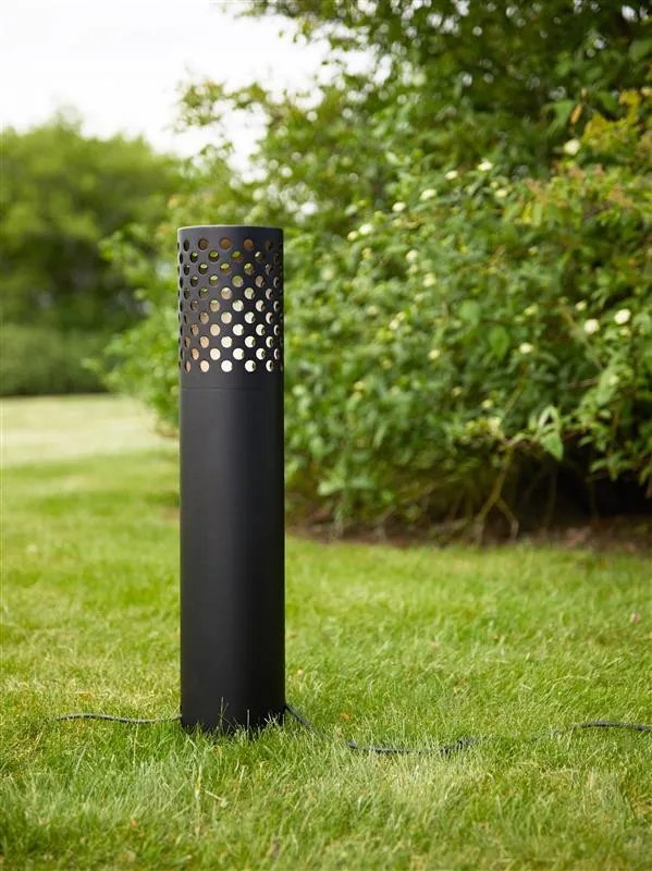 MARKSLÖJD 108174 GARDEN24 Modern Kültéri Állólámpa Fekete LED IP44