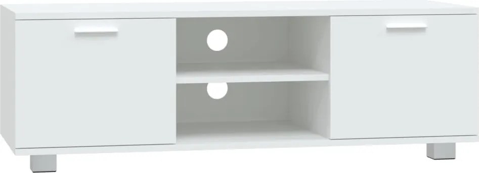 vidaXL fehér szerelt fa TV-szekrény 120 x 40,5 x 35 cm