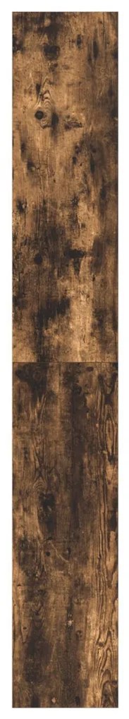 Füstölt Tölgy Könyvespolc Füstölt Tölgy Fa 80 x 30 x 198 cm