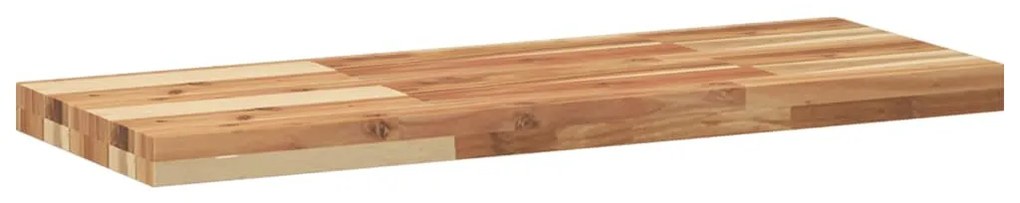 olajbevonatú tömör akácfa függőpolc 100 x 30 x 4 cm