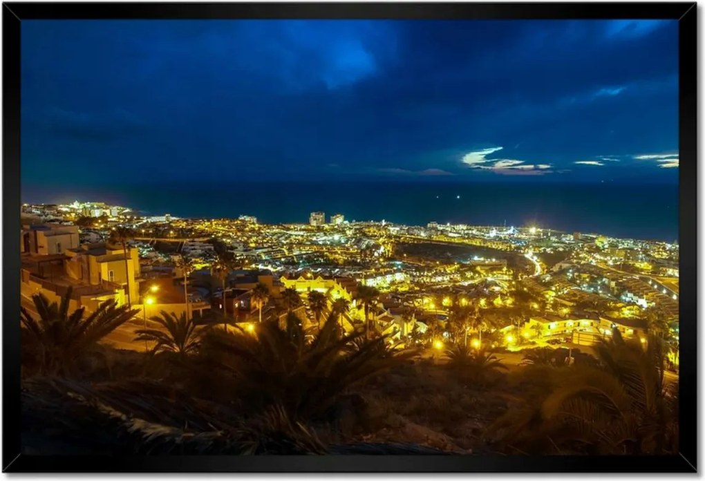 Poszterek keretben 60x40 Éjszakai tájkép