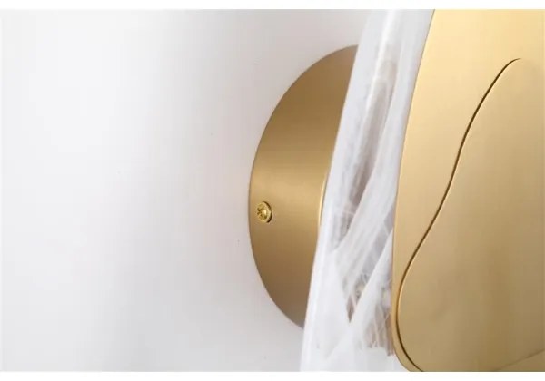 Searchlight 32983PB - DESTINY LED fali lámpatest LED/8W/230V fehér