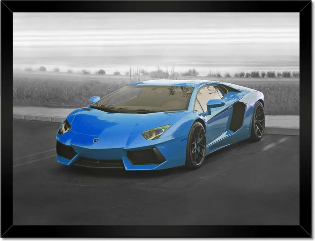 Poszterek keretben 40x30 Nagy autó