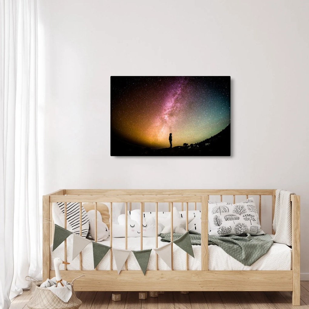 Kép - égbolt tele csillagokkal (90x60 cm)