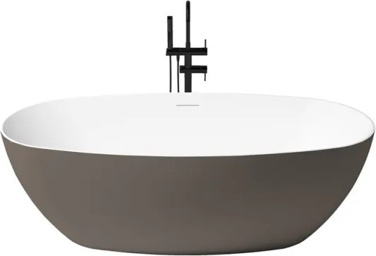 Como szabadonálló kád_80x170_Moka/Blanco Mate