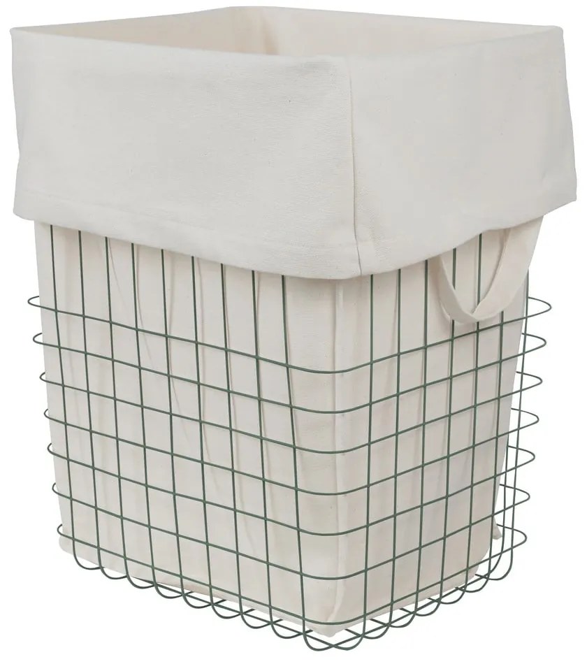 Zöld fém-textil szennyeskosár 64 l Store-It – Mette Ditmer Denmark