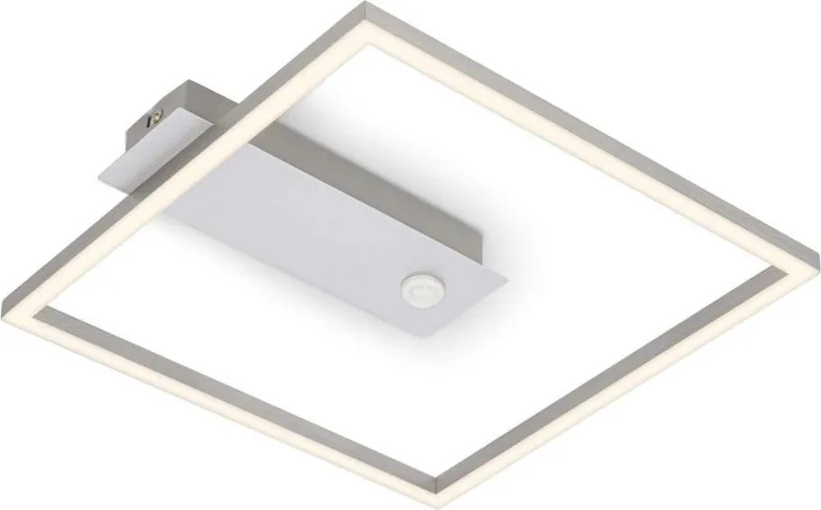 Briloner - LED mennyezeti lámpa szenzorral FRAME LED/14W/230V 3000K 30x32 cm matt króm