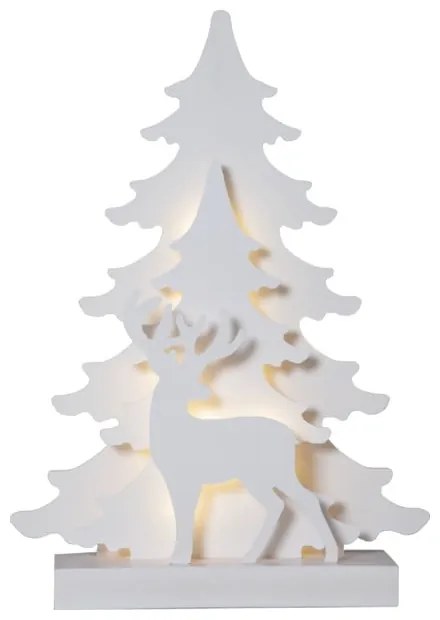 Fehér fénydekoráció karácsonyi mintával Grandy – Star Trading