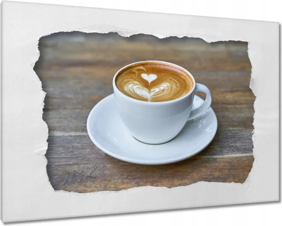 Vászonkép 90x60 Kávé a reggelben