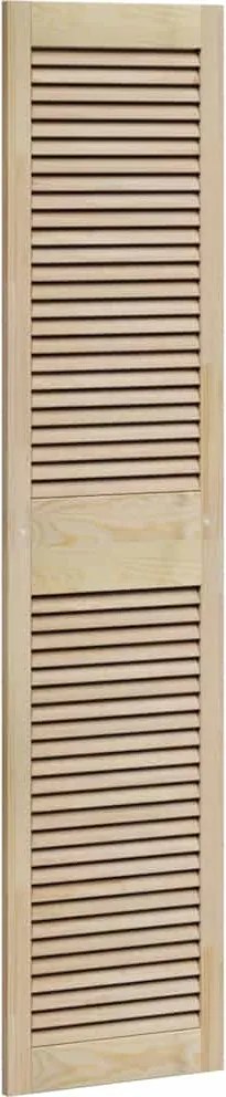 vidaXL Széfajtó ajtóval Természetes 170 x 2,1 x 39,5 cm Tömör fenyőfa