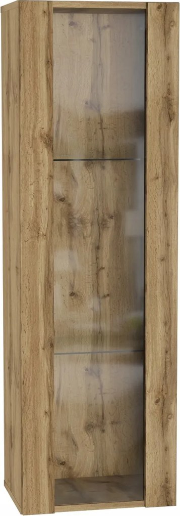 Függő vitrin 40 cm wotan tölgy Point TIP-21 nappaliba/étkezőbe