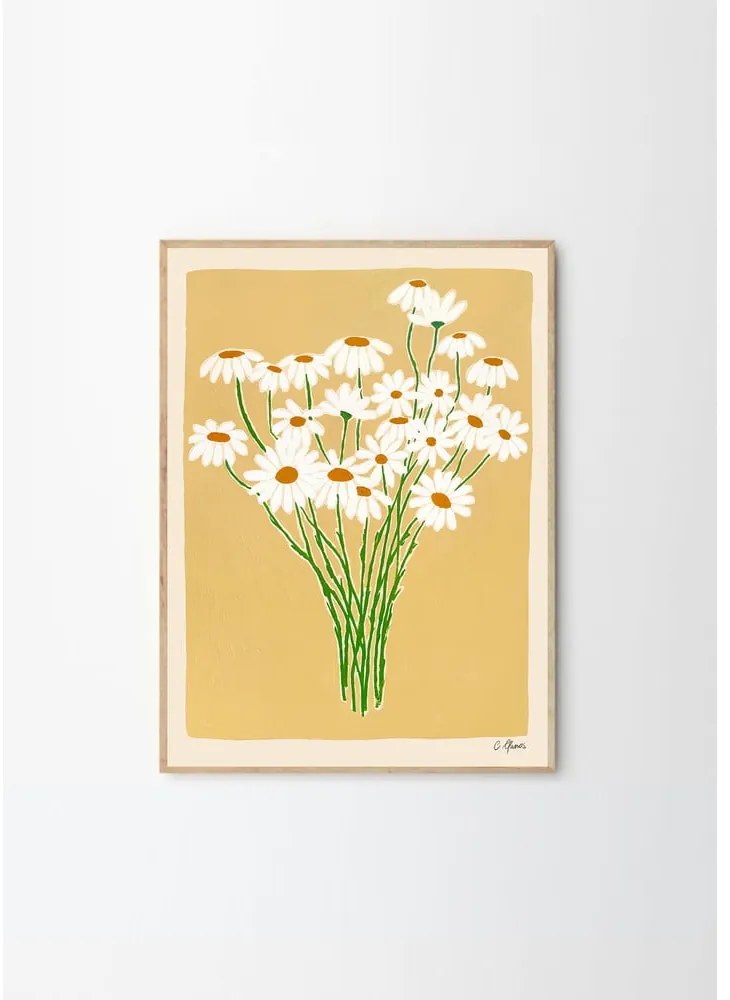 Poszter 30x40 cm Daisies – Carla Llanos – The Poster Club