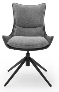 ZAIRA szék, 2 db, antracit