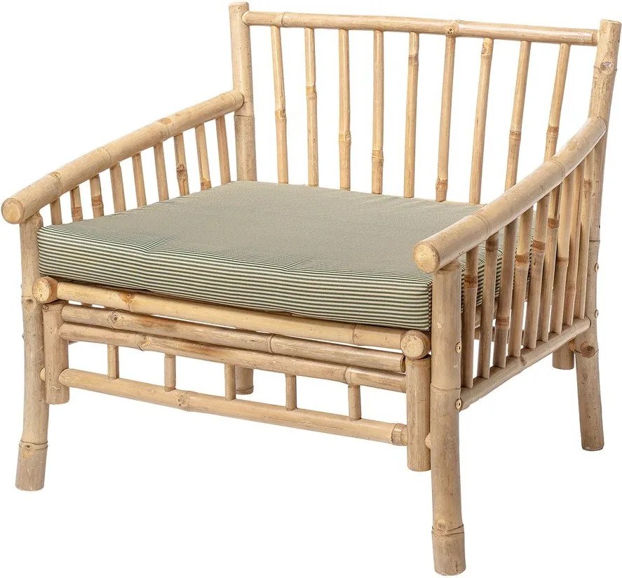 Natúr színű bambusz kerti fotel Sole – Bloomingville