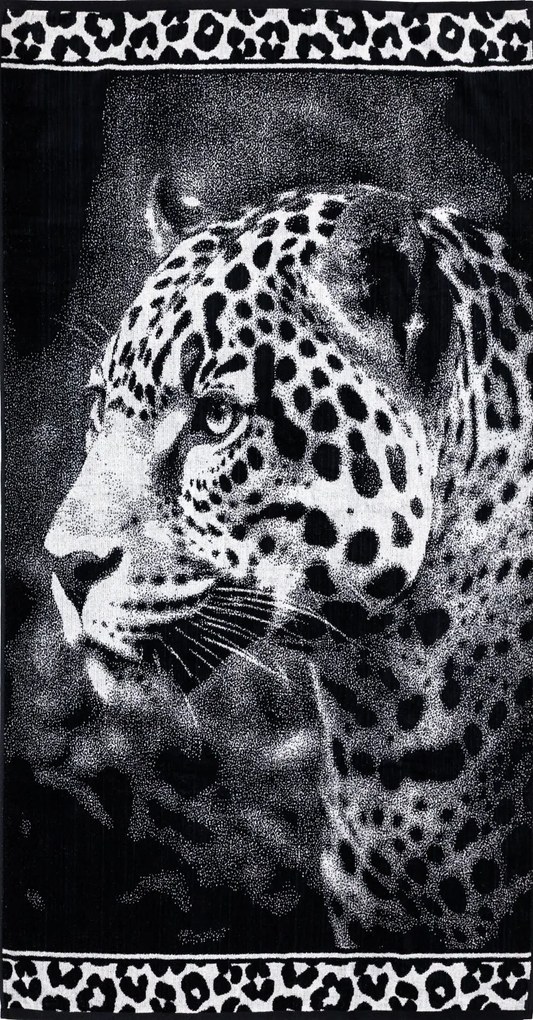 ANIMAL Leopárd Strandtörölköző 165x90cm