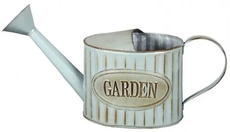 Garden retró fém teáskanna szórófejjel, kék, 38 cm