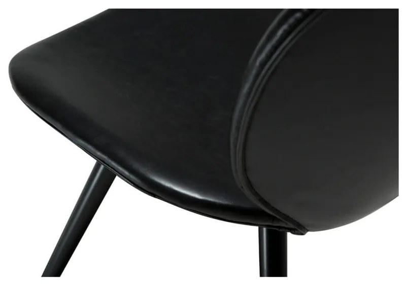 Cloud fekete műbőr szék - DAN-FORM Denmark