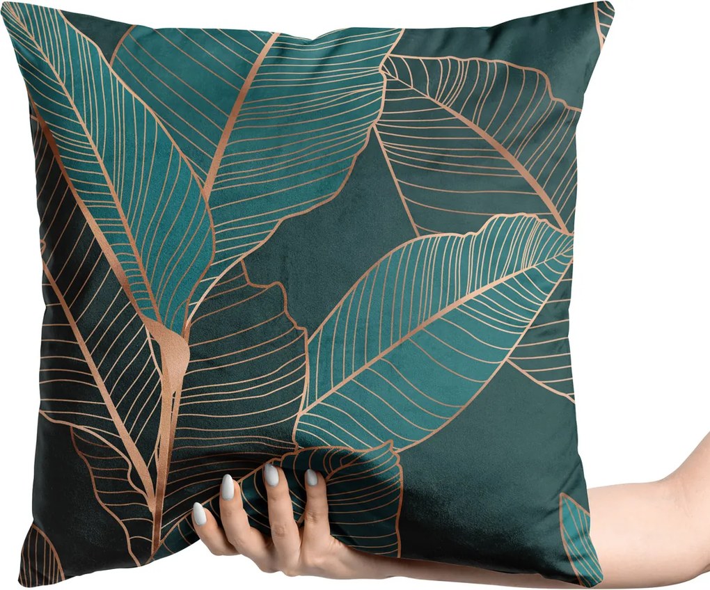 Velúr párnahuzat 45X45 Velúr Sok Mintás 45CM