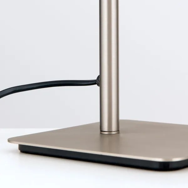 Orion LA 4-1209/1 - Asztali lámpa CARLTON 1xE27/40W/230V fehér/matt króm