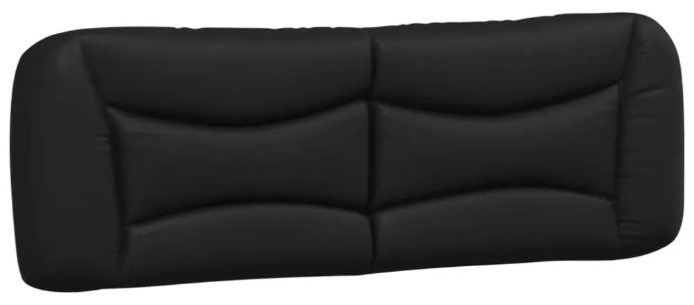 fekete és fehér ágykeret LED-ekkel matrac nélkül Hvar 160 x 200 cm