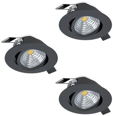 Spotvilágítás LED Eglo SALICETO fekete 900747