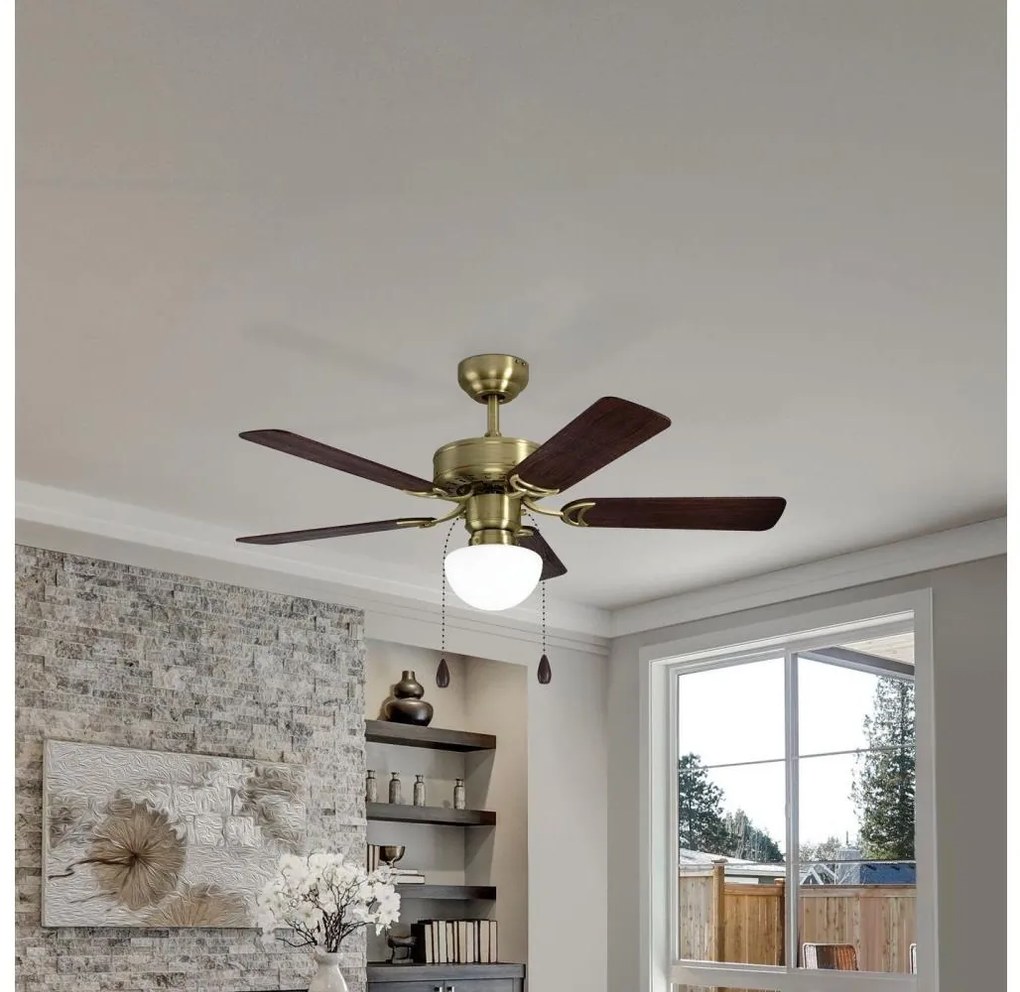 Eglo 35075 - Mennyezeti ventilátor CADIZ 1xE27/40W/230V