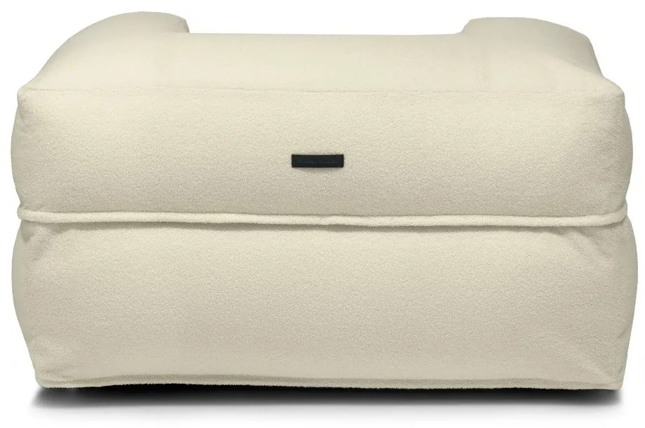 Barna buklé babzsákfotel MooG – SLOWDOWN