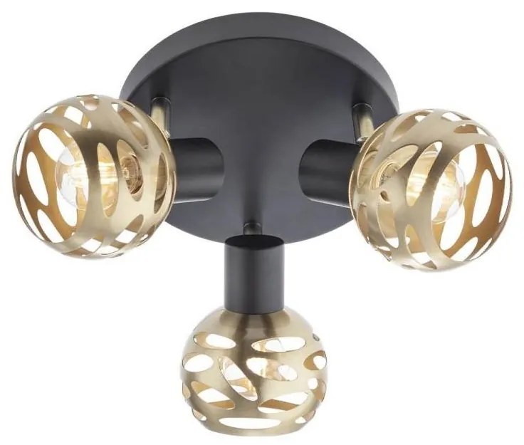 Redo 04-518 - Spotlámpa TORN 3xE14/28W/230V