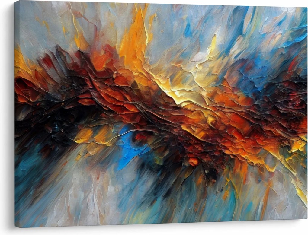 Kép - Színes textúra (70x50 cm)
