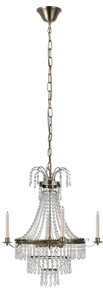 Aranyszínű függőlámpa ø 50 cm Marielund – Markslöjd