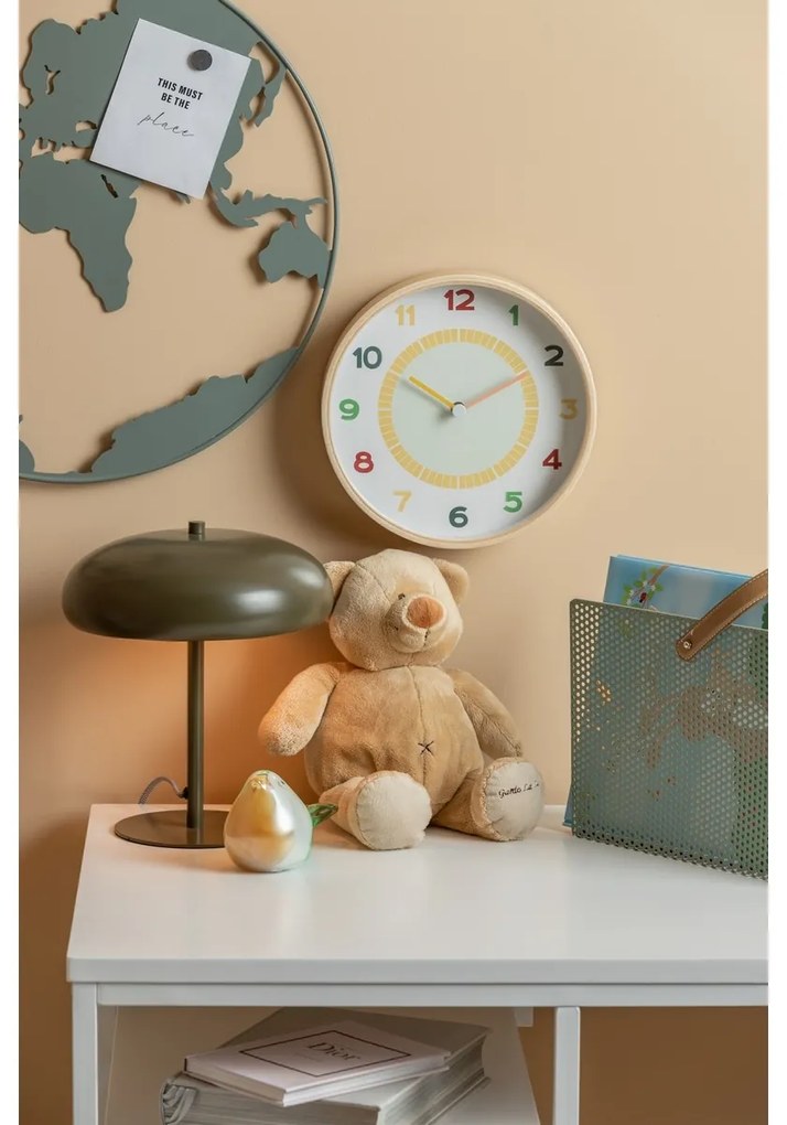 Karlsson 5963MC design falióra világoskék, átmérő 25 cm