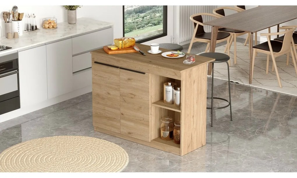 Mona 2 Oak bárasztal