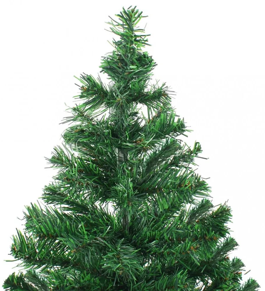 műkarácsonyfa állvánnyal 230 ággal 120 cm