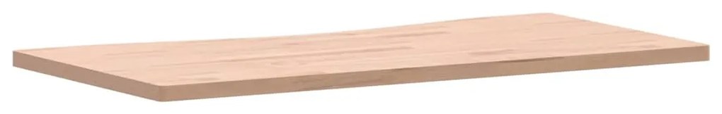 tömör bükkfa íróasztallap 100 x (45-50) x 2,5 cm