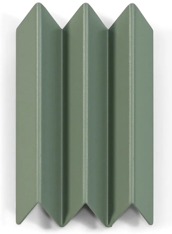 Szürkészöld fém fali fogas 13 cm Sensu – Spinder Design