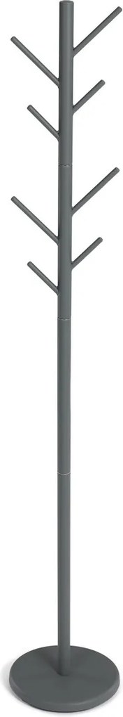 Věšák, kov, šedá, 80001-44 GREY