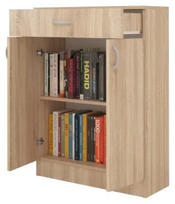 Pietro Komód 2 ajtós Sonoma N