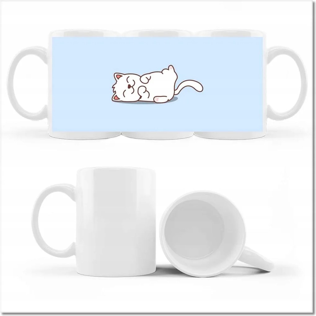 Fotó bögre Macska Cicák