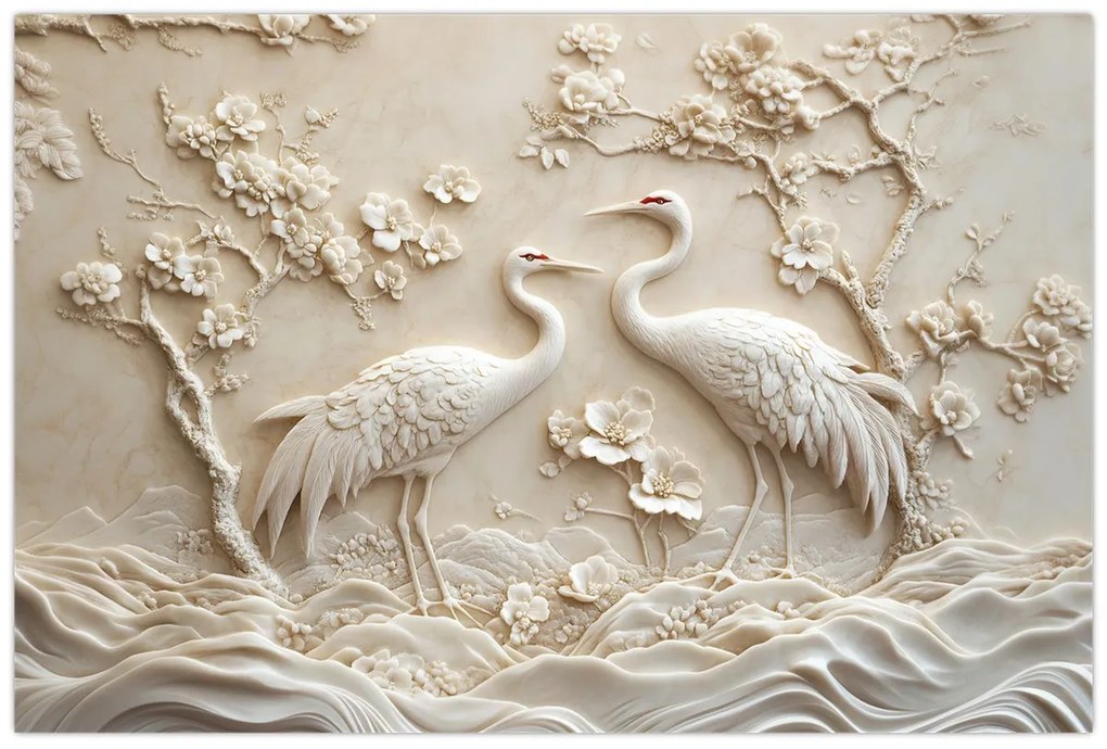 Kép - Kínai minta (90x60 cm)